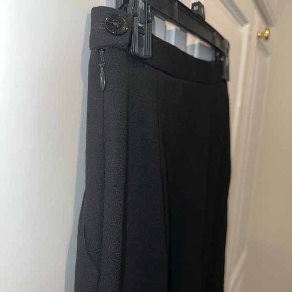 Ralph Lauren 100% Wool Black Maxi Skirt 6P - Picture 6 of 9